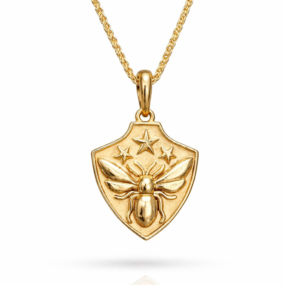 The Queen’s Crest Bee Pendant