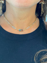 Load image into Gallery viewer, Watermelon Tourmaline Necklace in Rose Gold. One of a Kind!