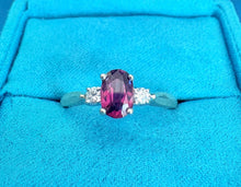 Load image into Gallery viewer, Vintage 14K Yellow Gold Ruby and Diamond Ring