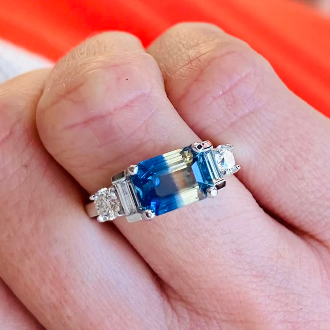 The Sapphire Horizon Ring - One of a Kind