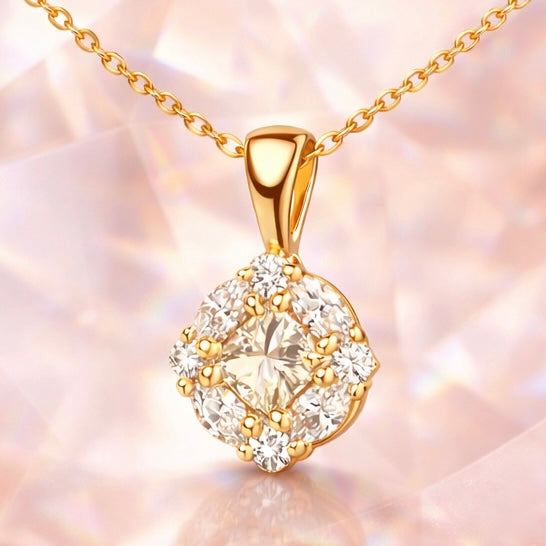 The Facet Allure Diamond Necklace