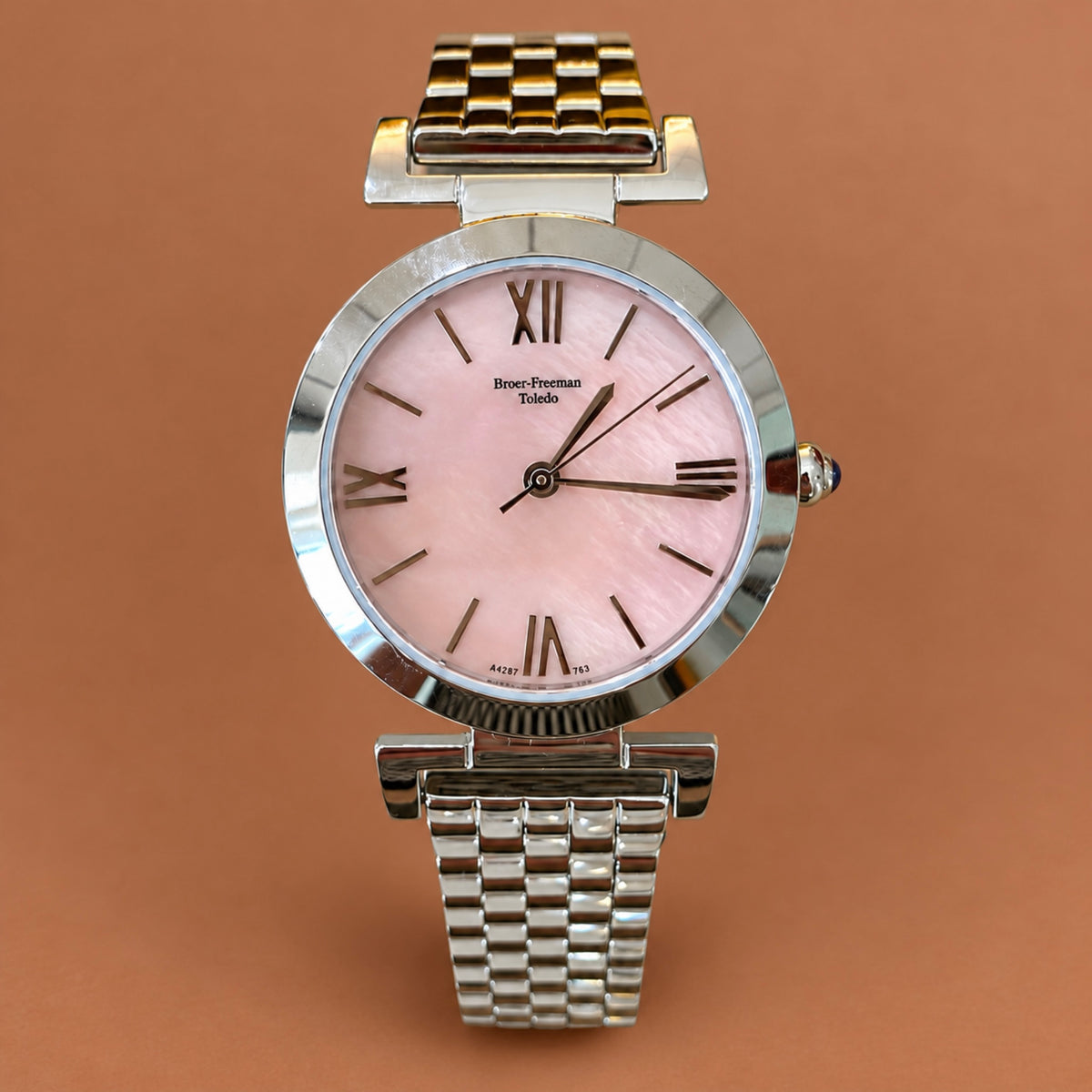 Pink Mother Of Pearl Watch
