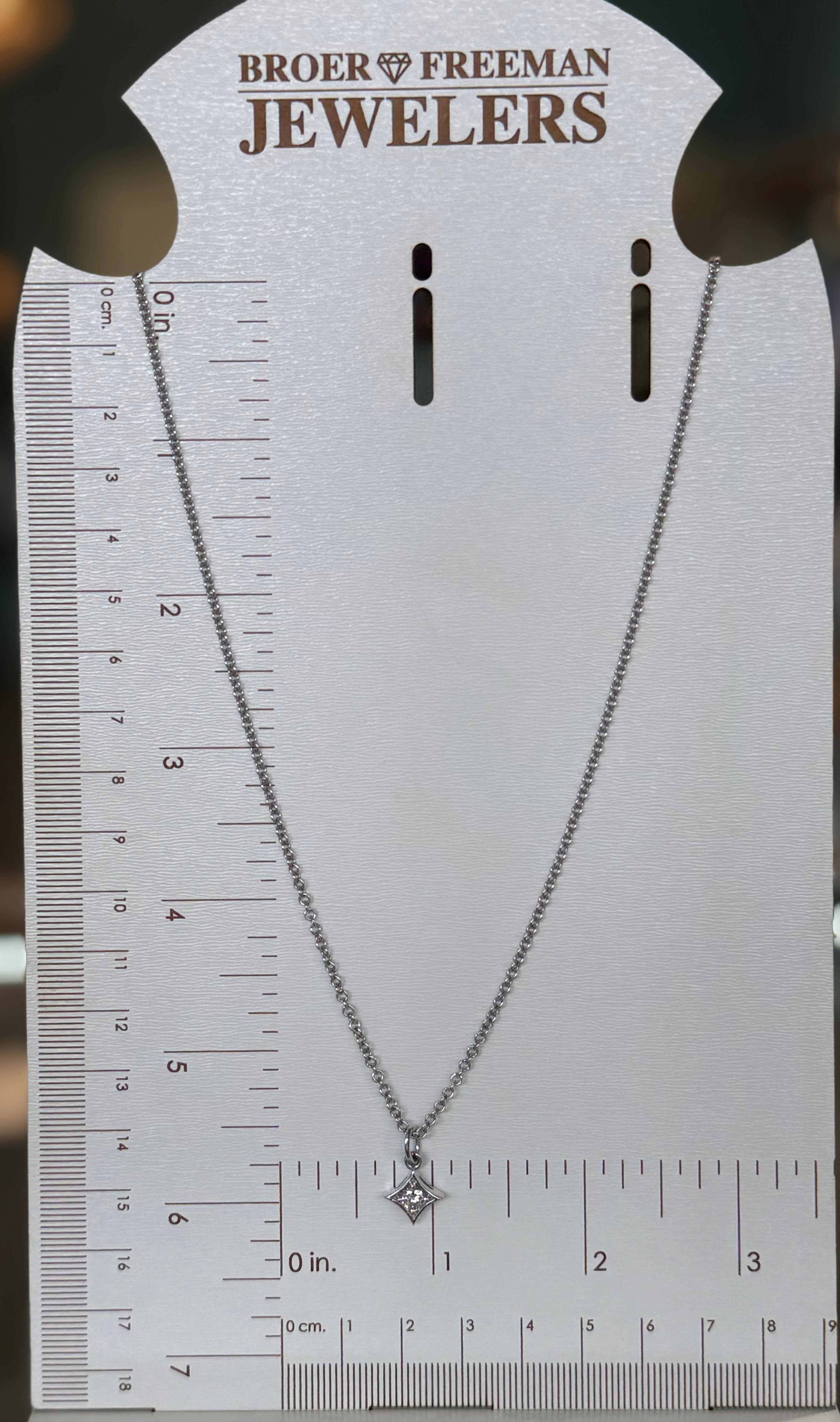 Heirloom Star Diamond Necklace