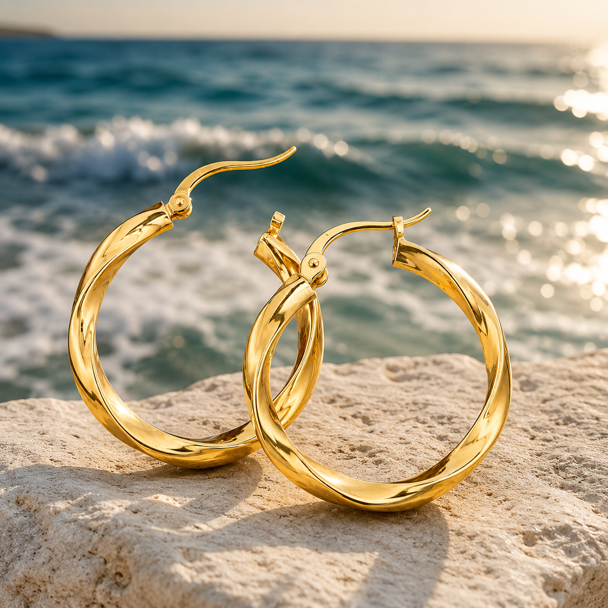 Infinity Twist Earrings