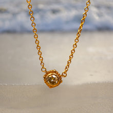 Load image into Gallery viewer, Rose Gold 0.29 ct. Diamond Drop Necklace