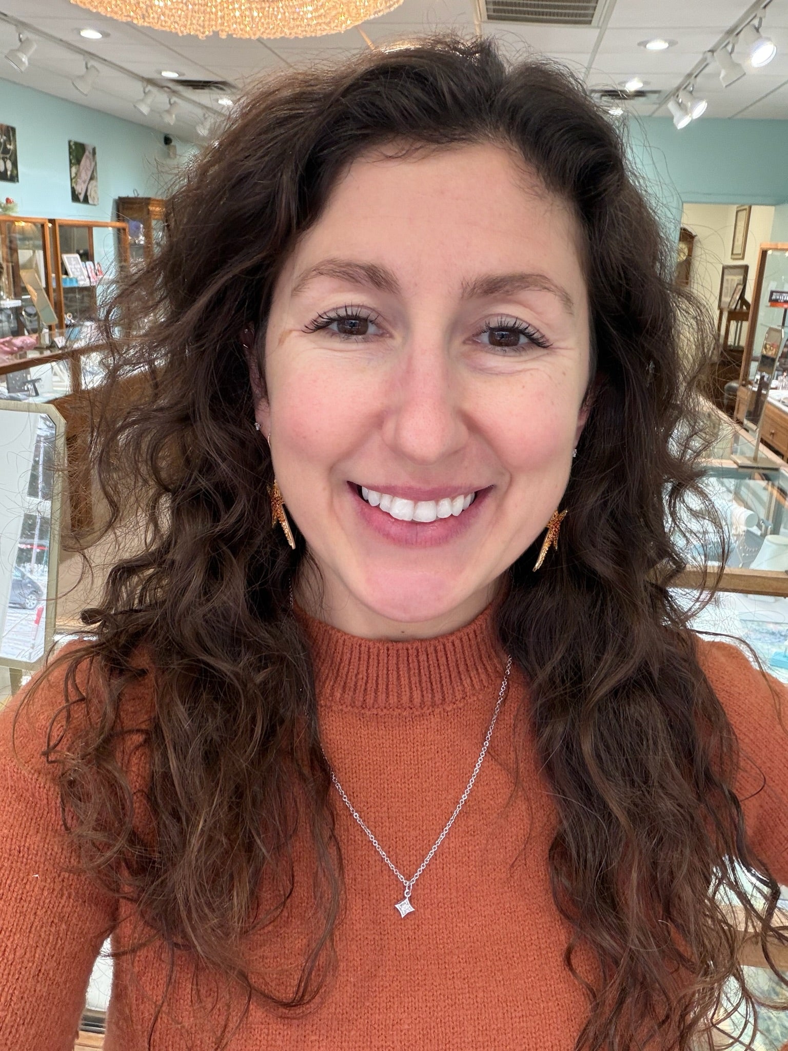 Heirloom Star Diamond Necklace