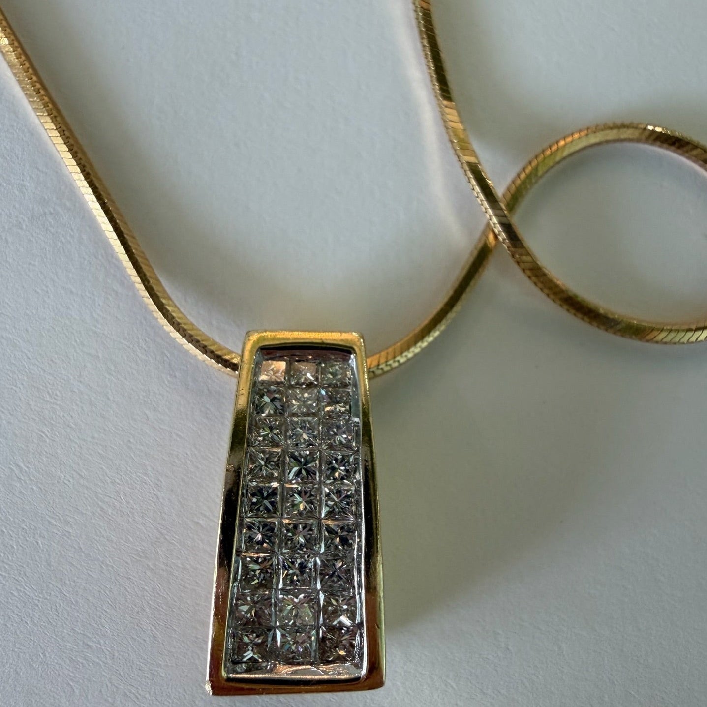 The Vintage Regent Mosaic Diamond Necklace