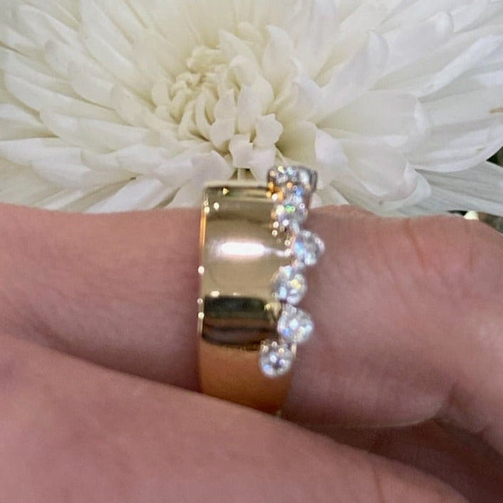 The Golden Bubble Cigar Ring