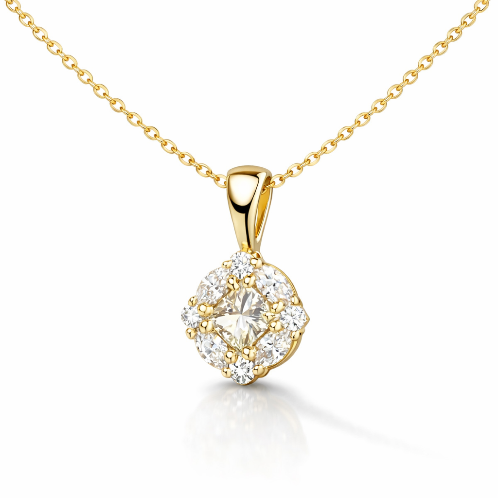 The Facet Allure Diamond Necklace
