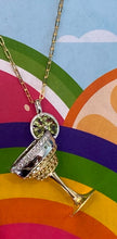 Load image into Gallery viewer, 14K Gold Two Toned Margartia Gemstone Pendant