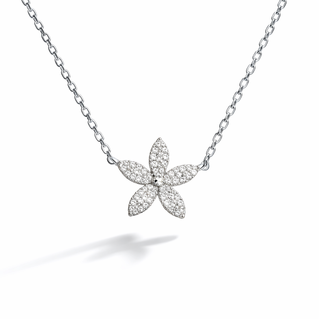 Petite Bloom Diamond Necklace
