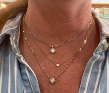 Load image into Gallery viewer, Vintage Round Diamond Pendant