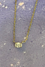 Load image into Gallery viewer, Vintage Oval Diamond Solitaire Necklace