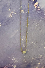Load image into Gallery viewer, Vintage Oval Diamond Solitaire Necklace