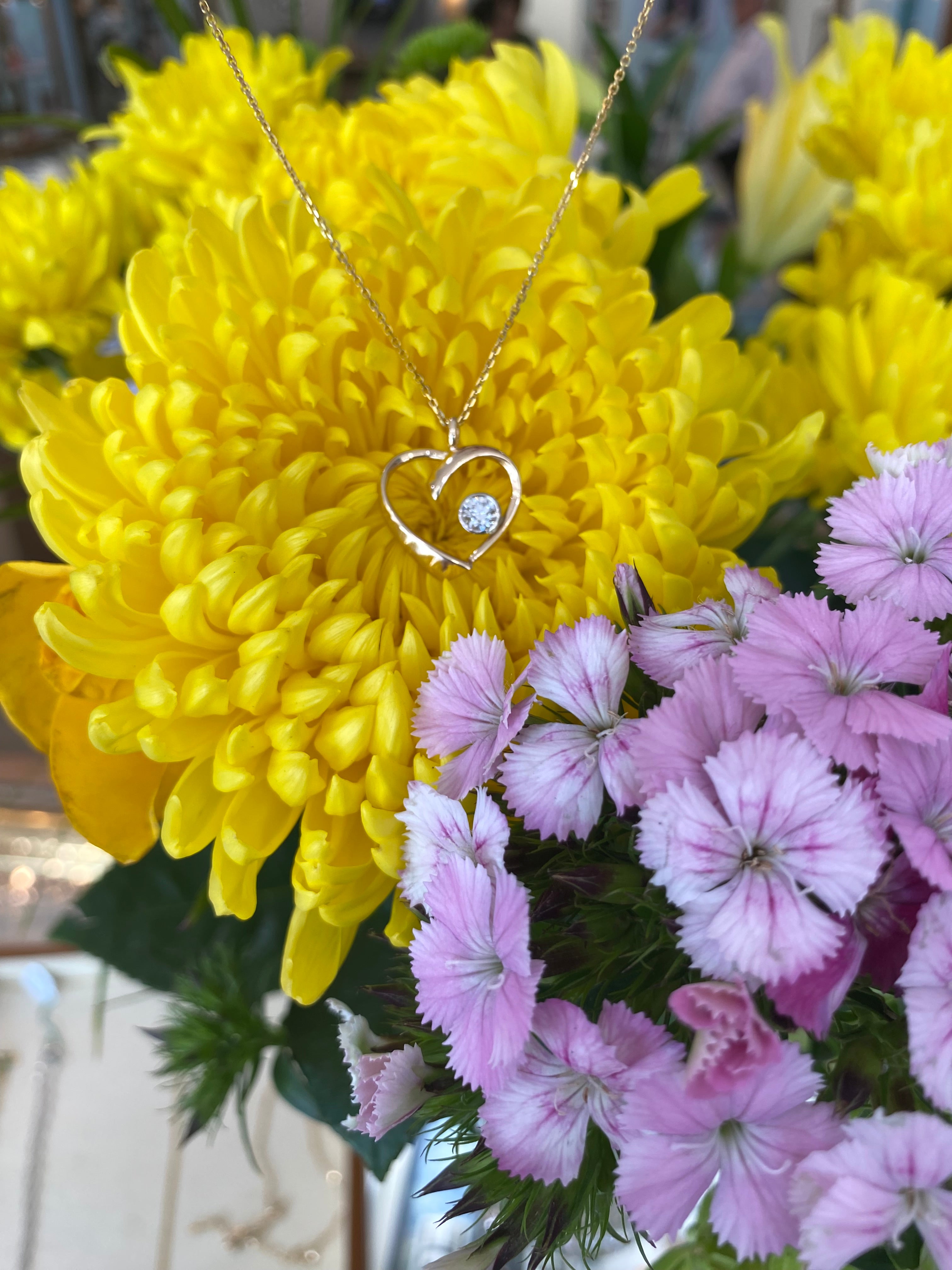 The Beloved Vintage Heart Necklace