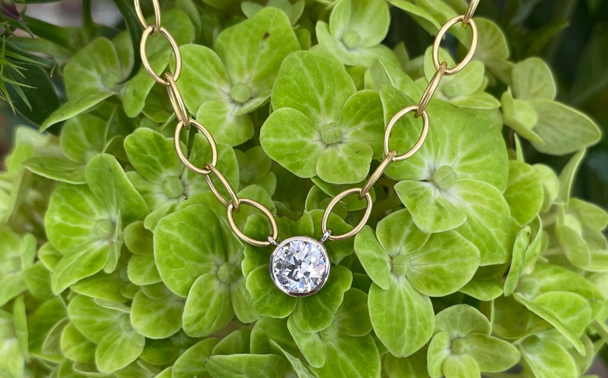 The Golden Era Vintage Diamond Necklace