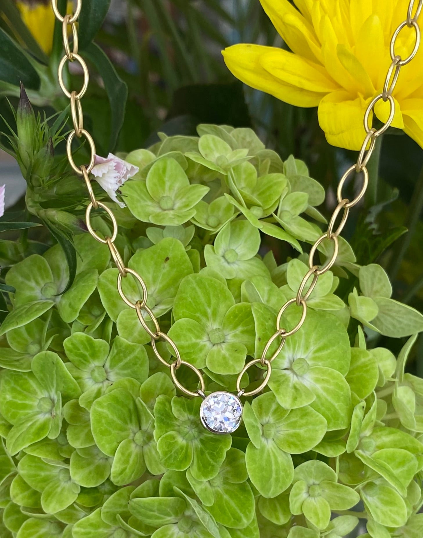 The Golden Era Vintage Diamond Necklace
