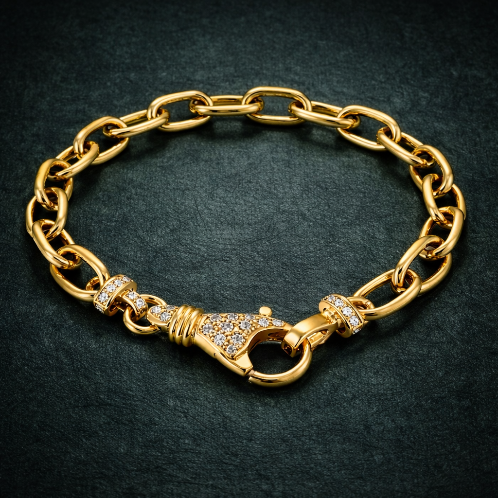 Iconic Link Luxury Diamond Bracelet