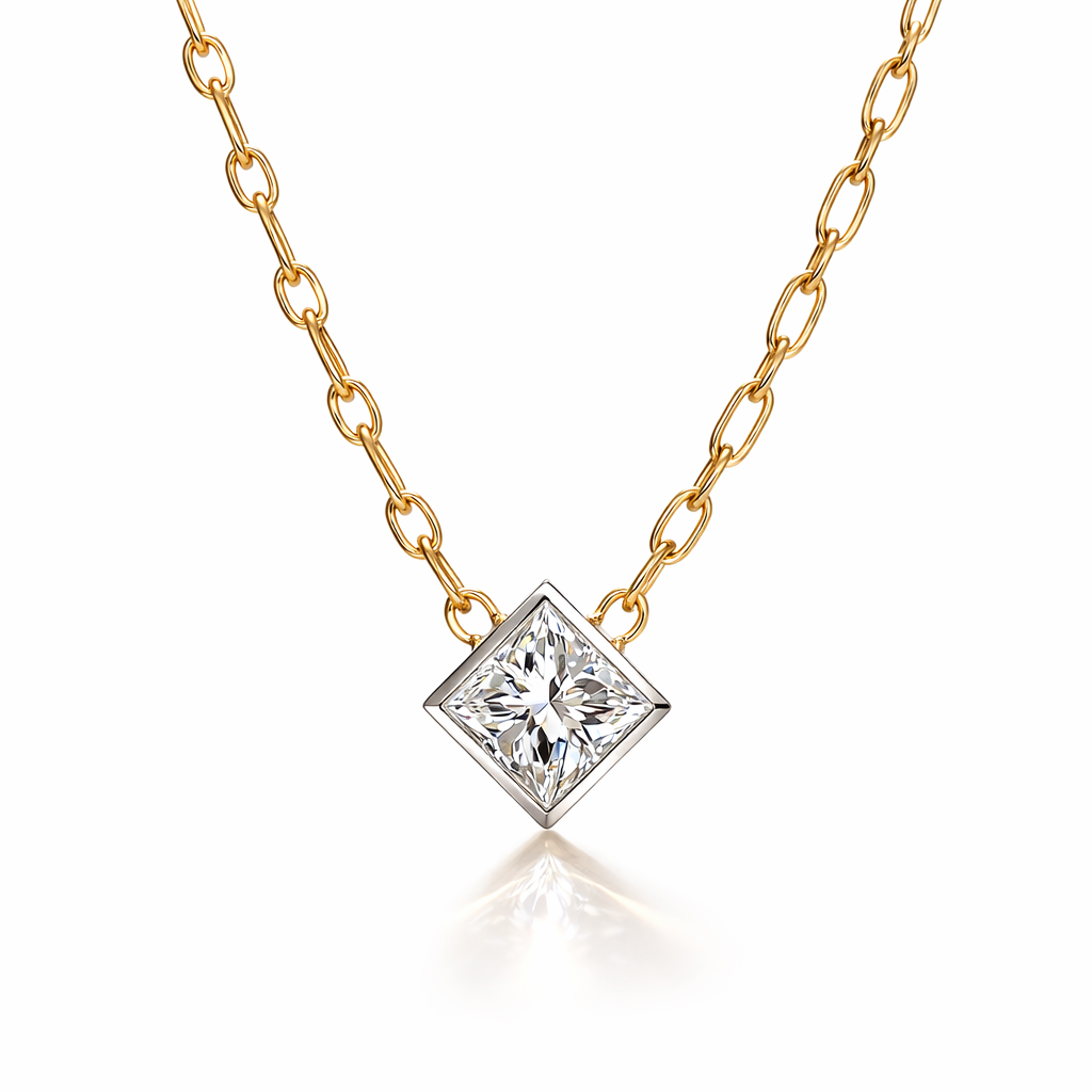 The Diamond Compass Necklace