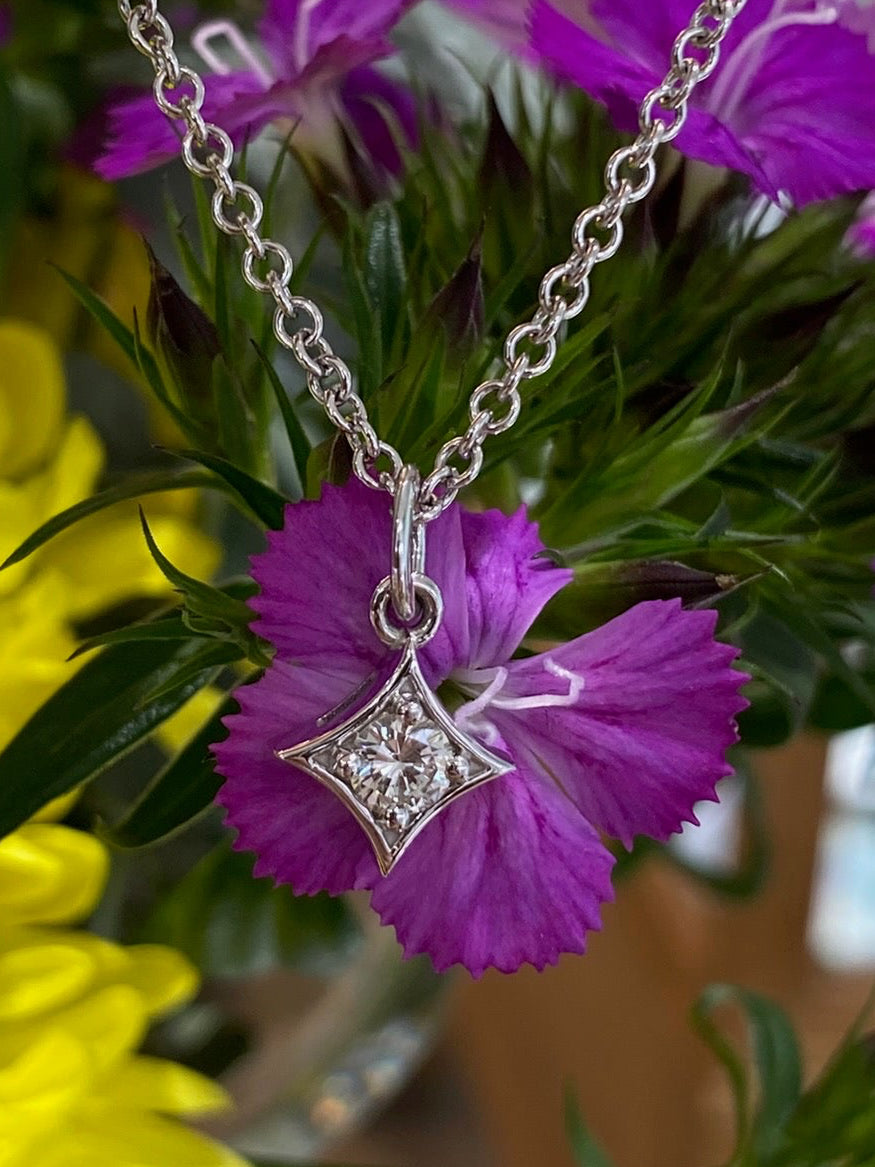 Heirloom Star Diamond Necklace