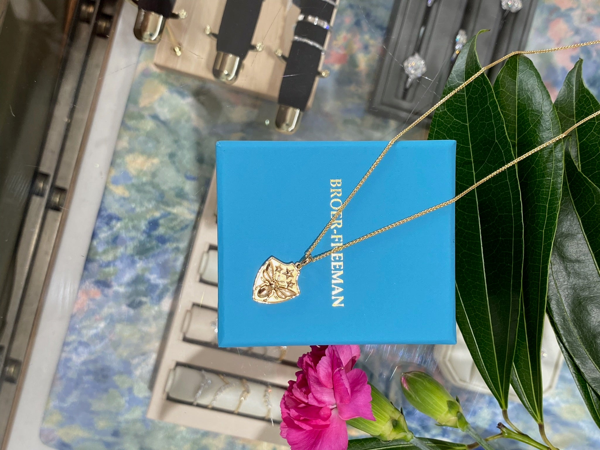 The Queen’s Crest Bee Pendant