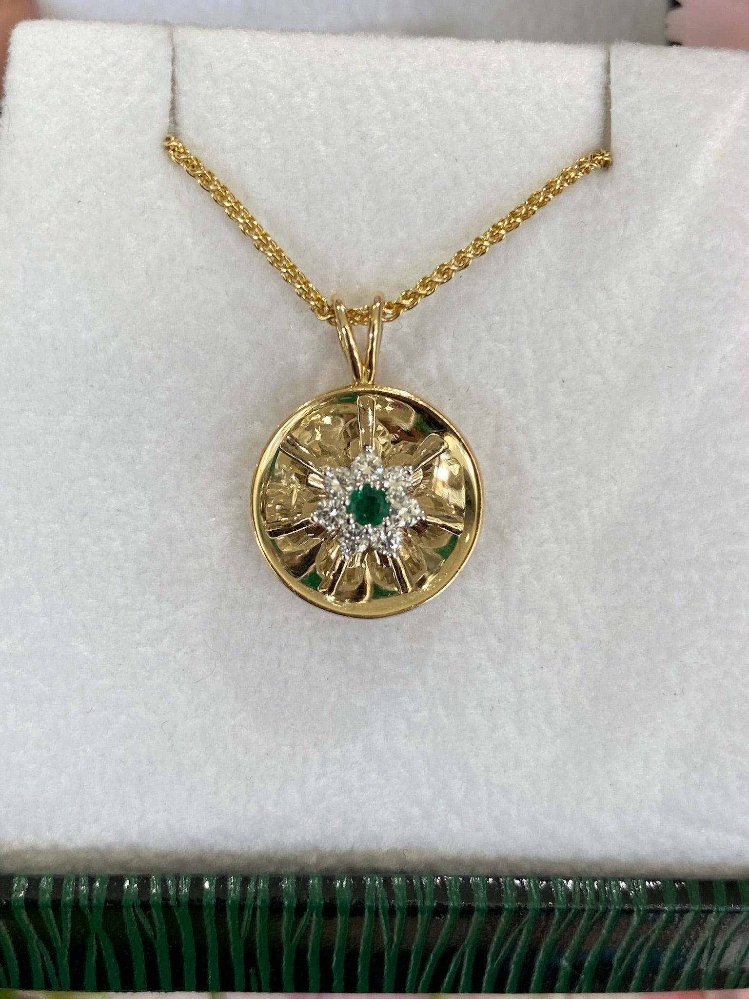 The Emerald Starburst Medallion