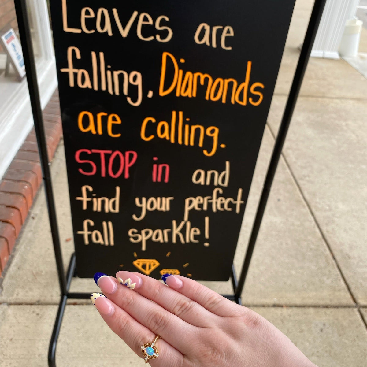 Enchanted Opal Garden Ring