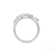 Load image into Gallery viewer, Fused Four Band Multishape Diamond Ring