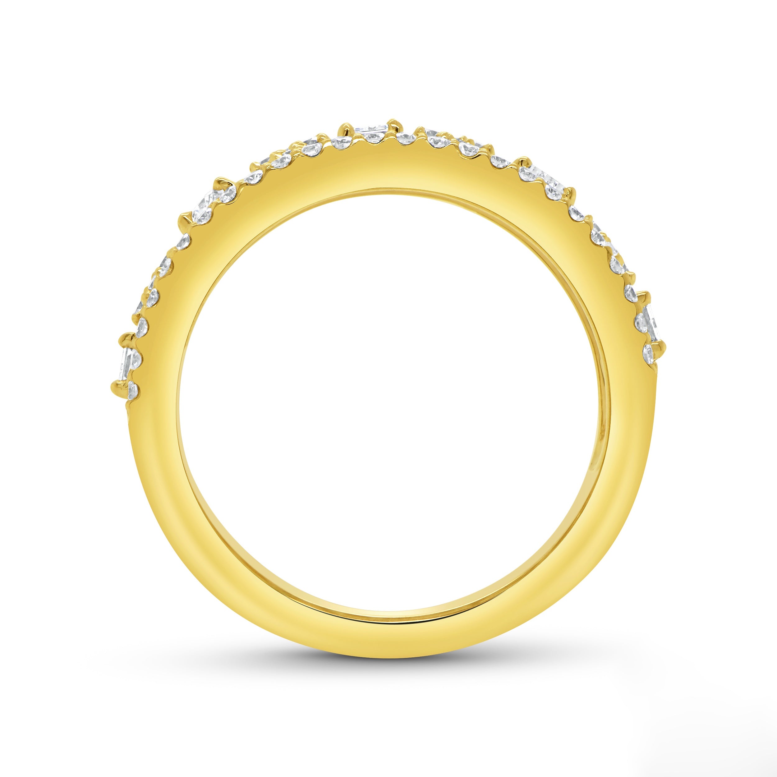 The Golden Mosaic Diamond Band