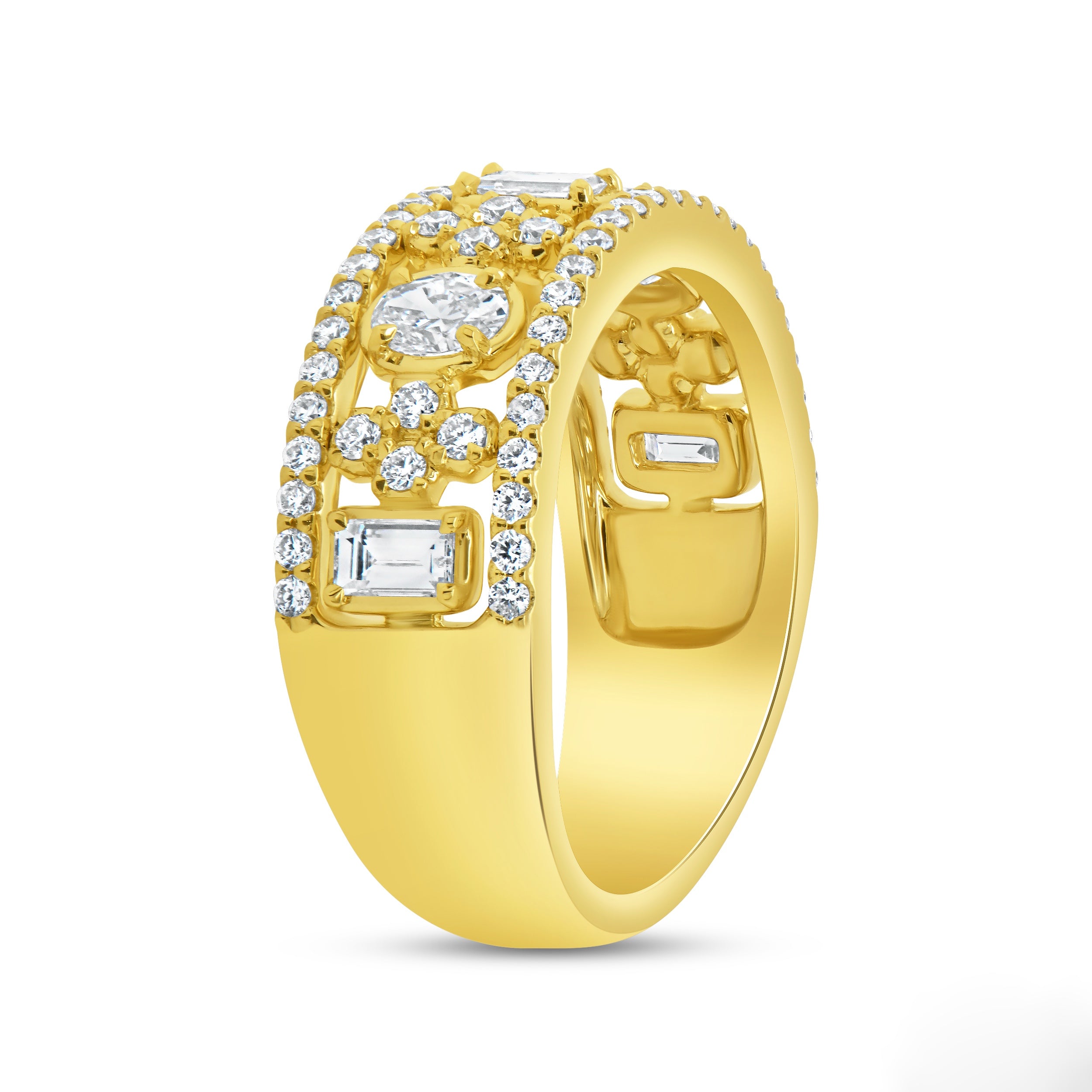 The Golden Mosaic Diamond Band