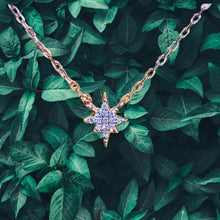 Load image into Gallery viewer, Rose Gold North Star Necklace