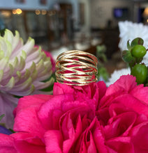 Load image into Gallery viewer, Yellow Gold Multi-Band Ring