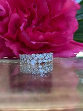 Load image into Gallery viewer, Mosaic White Gold and Diamond Ring
