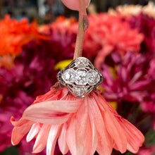 Load image into Gallery viewer, Vintage Five Diamond Cluster Ring