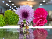 Load image into Gallery viewer, Gemstone Flower Burst Ring