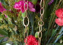 Load image into Gallery viewer, 18K Yellow Gold Mixed Links Chain