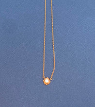 Load image into Gallery viewer, Rose Gold 0.19 ct. Diamond Drop Necklace