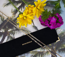 Load image into Gallery viewer, 14K Yellow Gold Solid Paper Clip Chain