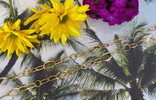 Load image into Gallery viewer, 18K Yellow Gold Mixed Links Chain