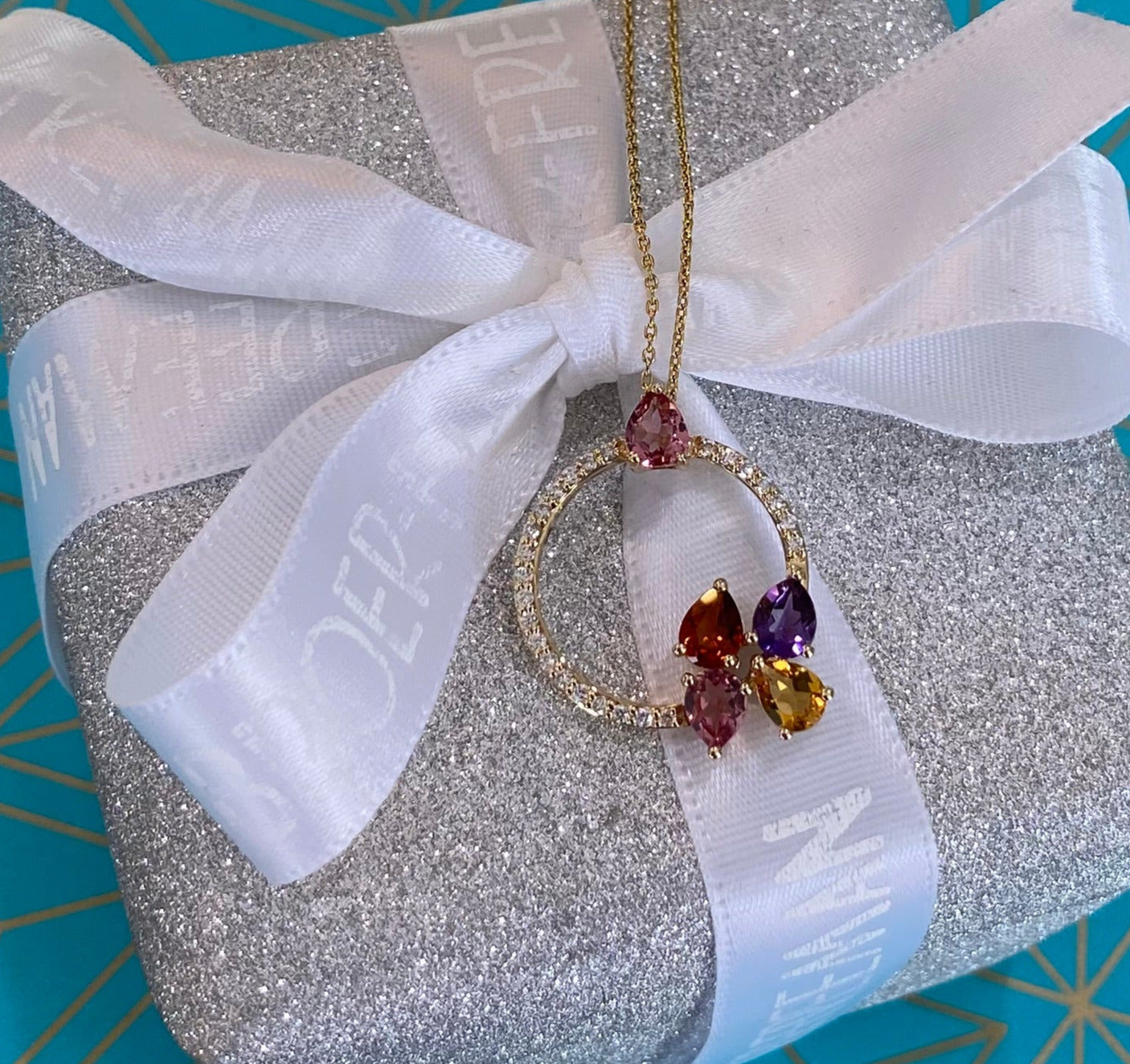 The Sunset Circle Necklace