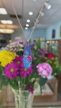 Load and play video in Gallery viewer, Opal Sapphire & Garnet Necklace