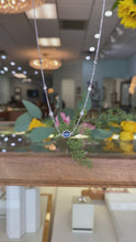 Load and play video in Gallery viewer, Sapphire Diamonds By The Yard Necklace