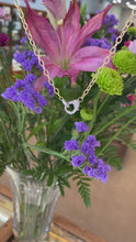 Load and play video in Gallery viewer, Sparkle Clasp Two Tone Gold Necklace