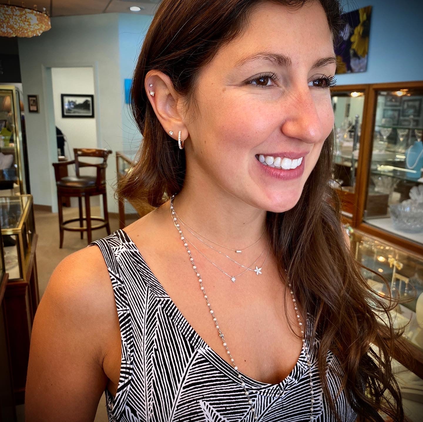 Petite Bloom Diamond Necklace