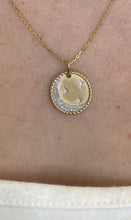 Load image into Gallery viewer, Stars and Moon Disc Necklace