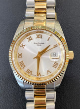 Load image into Gallery viewer, Two Toned Gold & Silver Watch