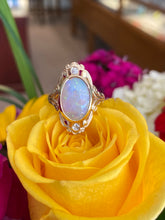 Load image into Gallery viewer, Vintage Opal & Diamond Ring