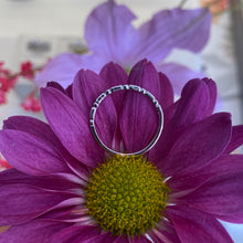 Load image into Gallery viewer, Dainty Stackable Diamond Band