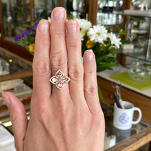 Load image into Gallery viewer, Fancy Morganite & Diamond Cocktail Ring