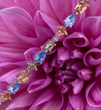 Load image into Gallery viewer, Multi-Gemstone Line Bracelet
